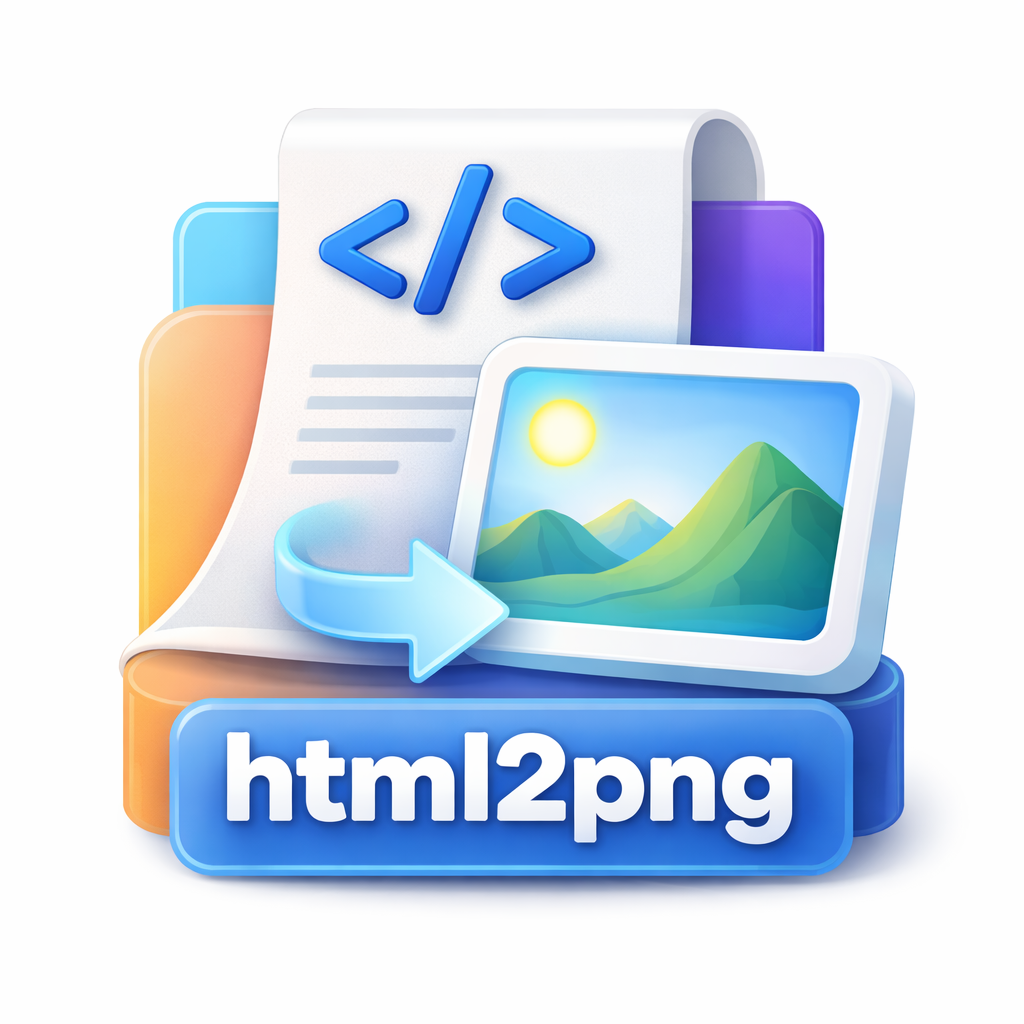html2png Logo