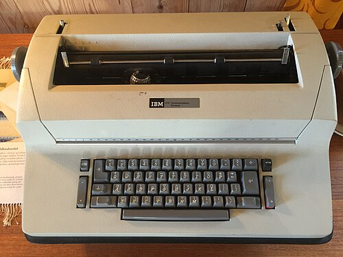 IBM 2741 with APL keyboard (1965)